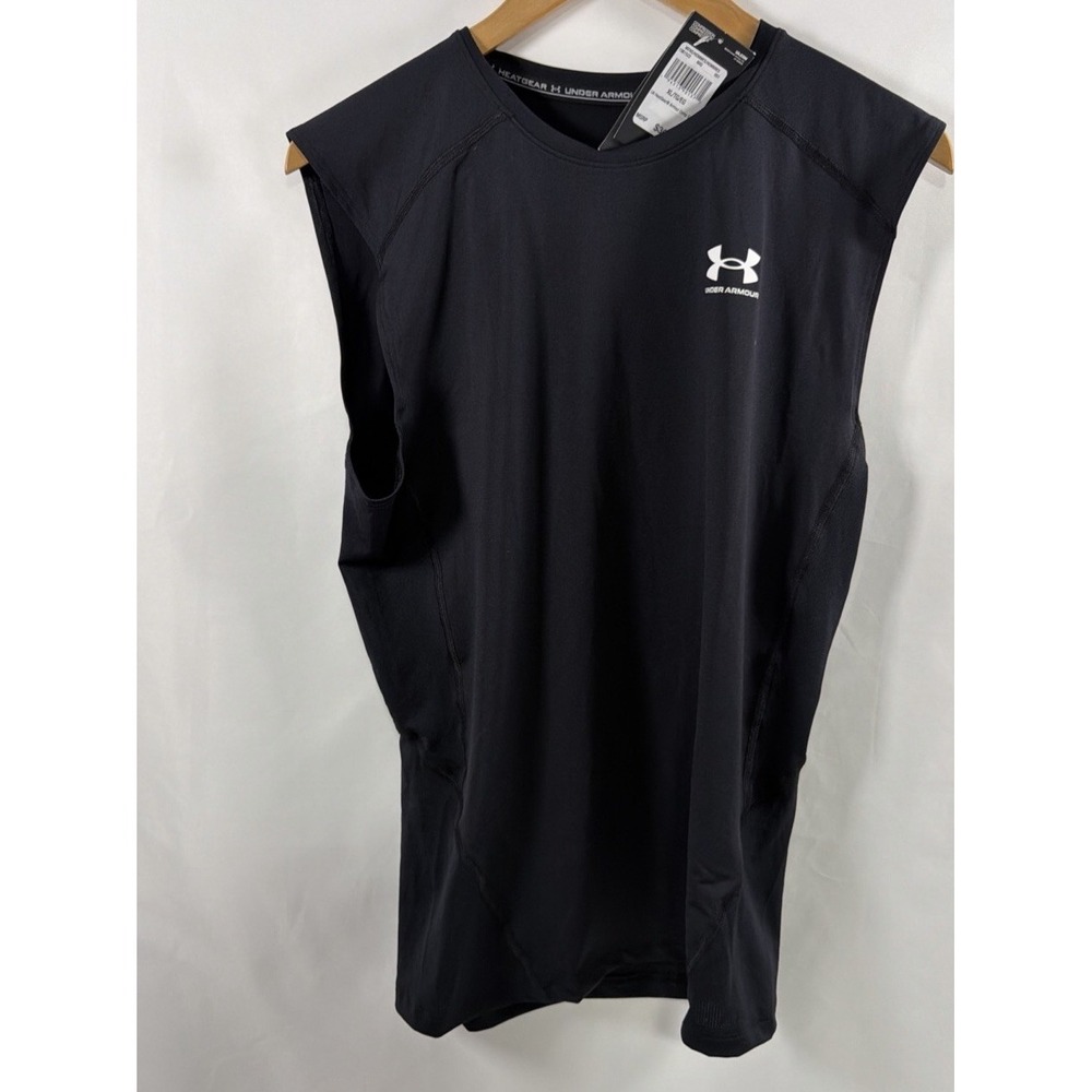 Under Armour Men's Black Sleeveless Athletic Shirt - NWT